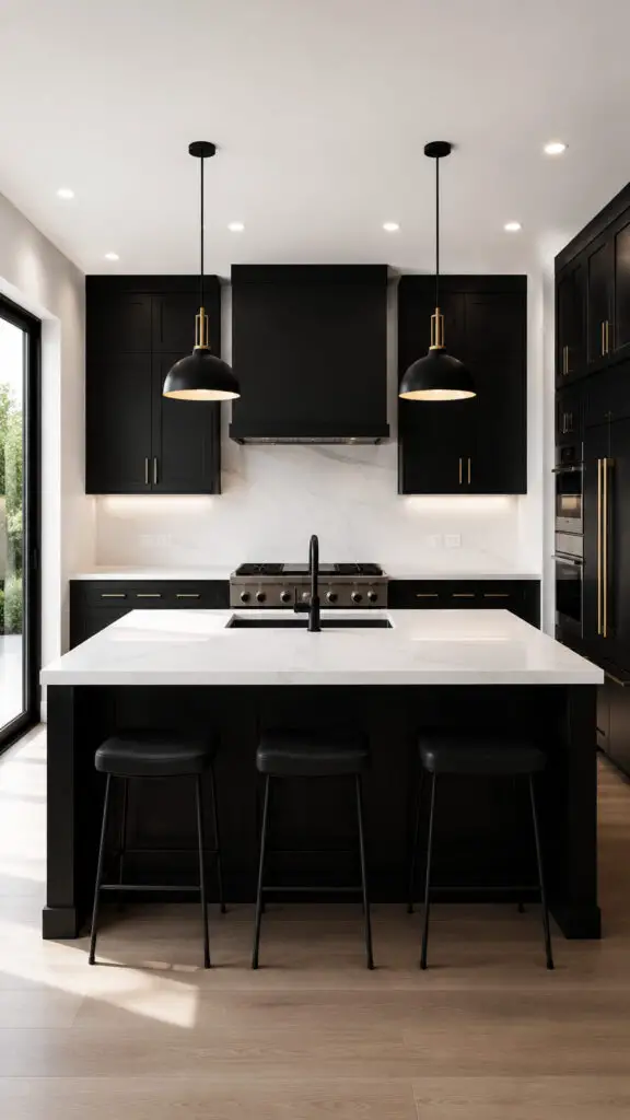 Contrast Kitchen Design