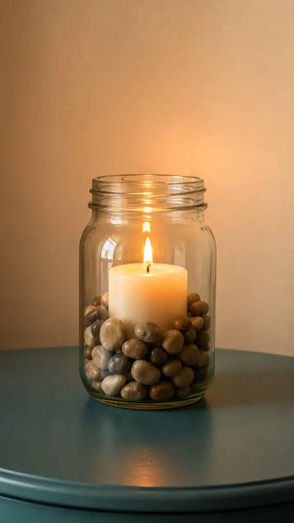 Cozy Mason Jar Candle