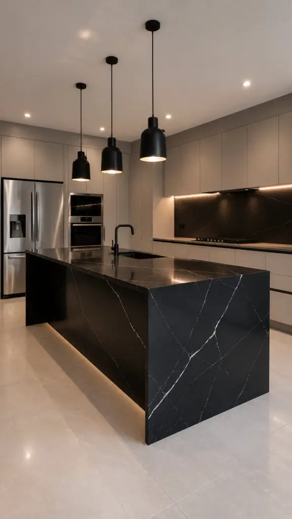 Dark Island Kitchen