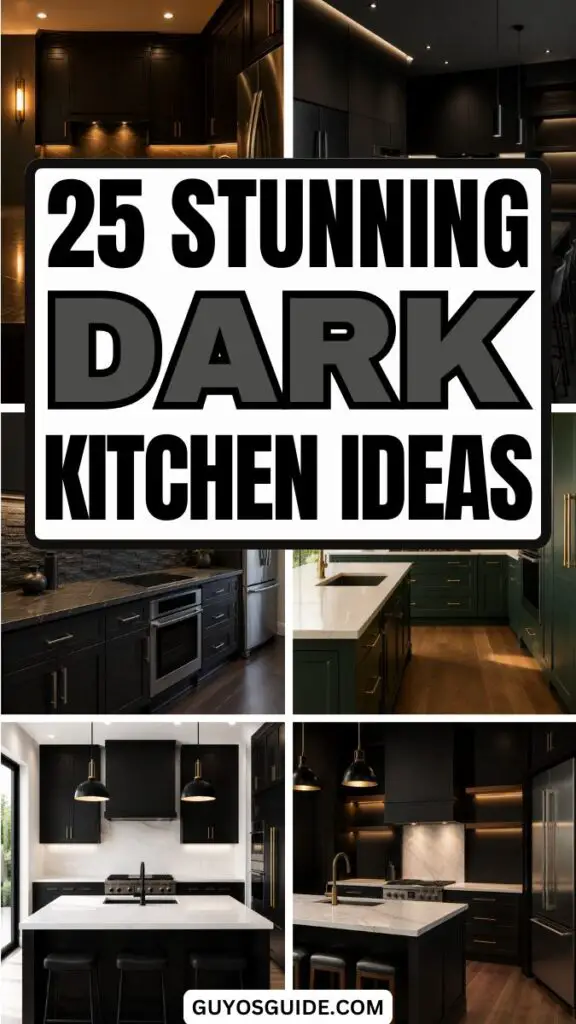 Dark Kitchen Ideas