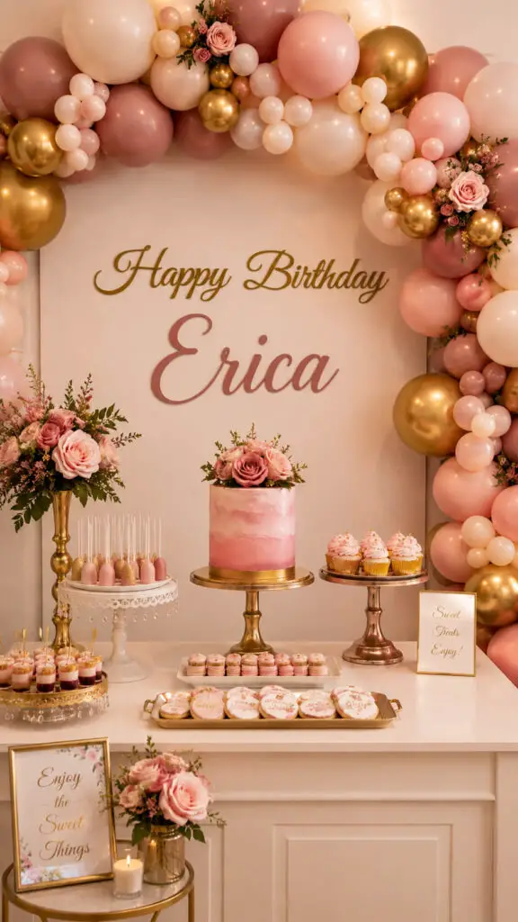 Dessert Table Balloon Frame