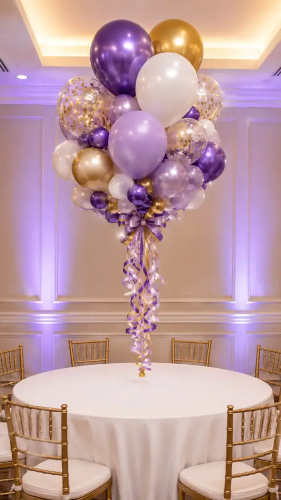 Floating Balloon Arrangement