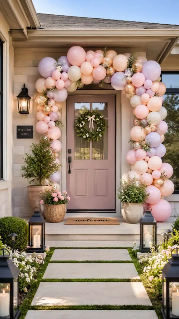 Front Door Balloon Welcome