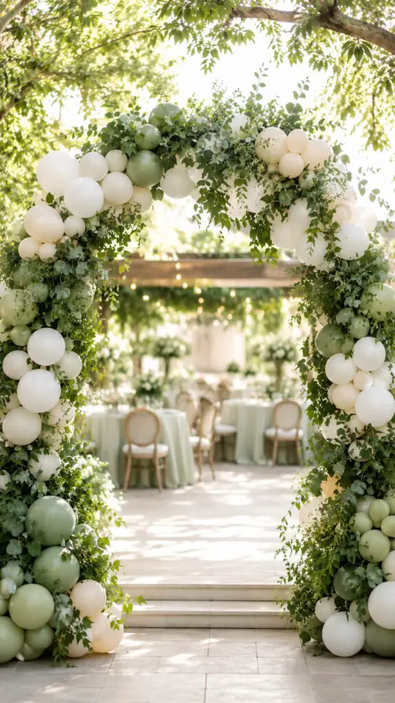 Greenery Balloon Arch