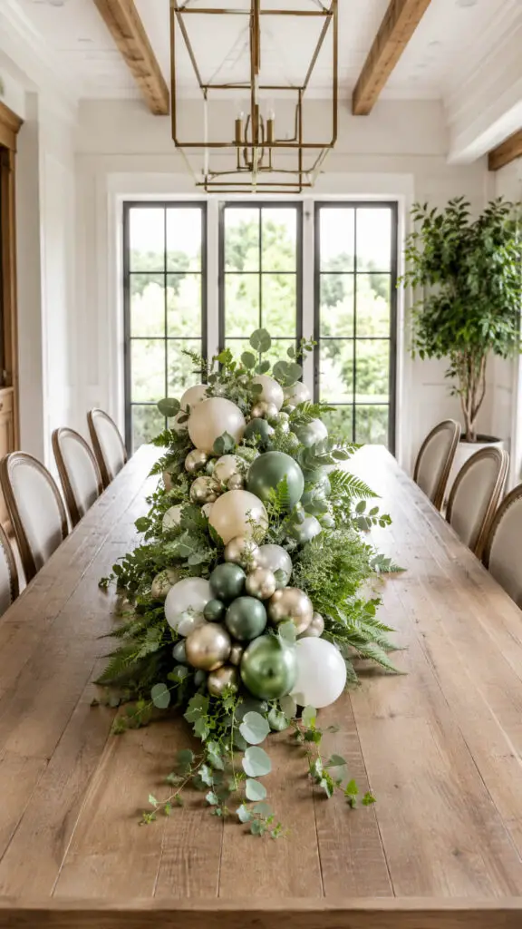 Greenery Balloon Arrangement