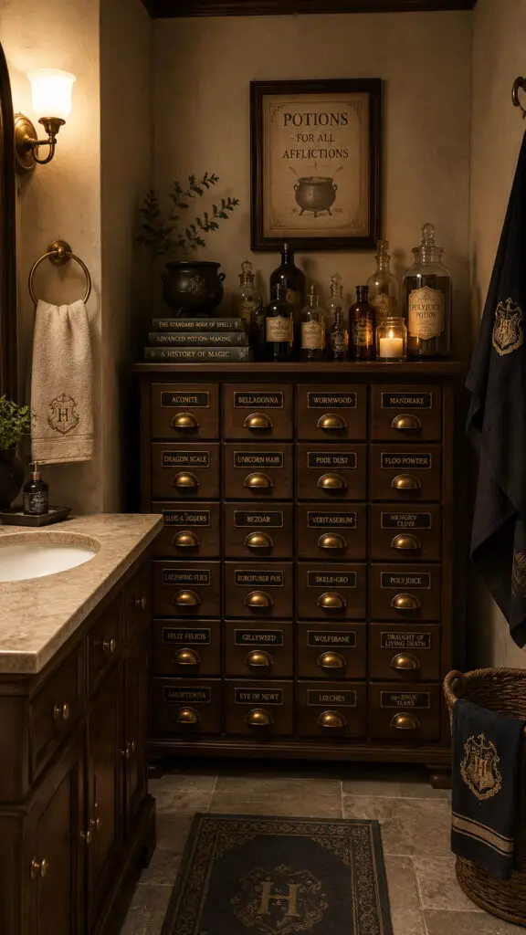 Harry Potter Apothecary Storage