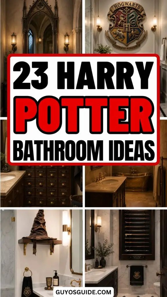 Harry Potter Bathroom Ideas