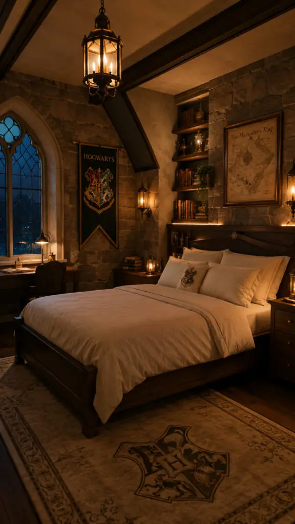 Harry Potter Castle Lighting
