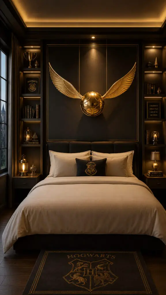 Harry Potter Golden Snitch Bedroom