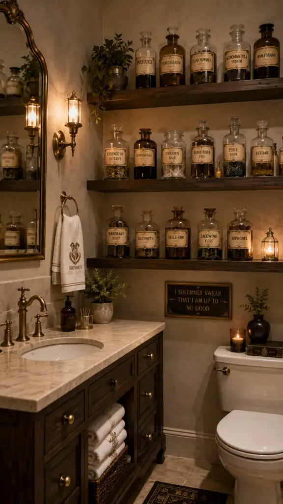 Harry Potter Potion Shelf