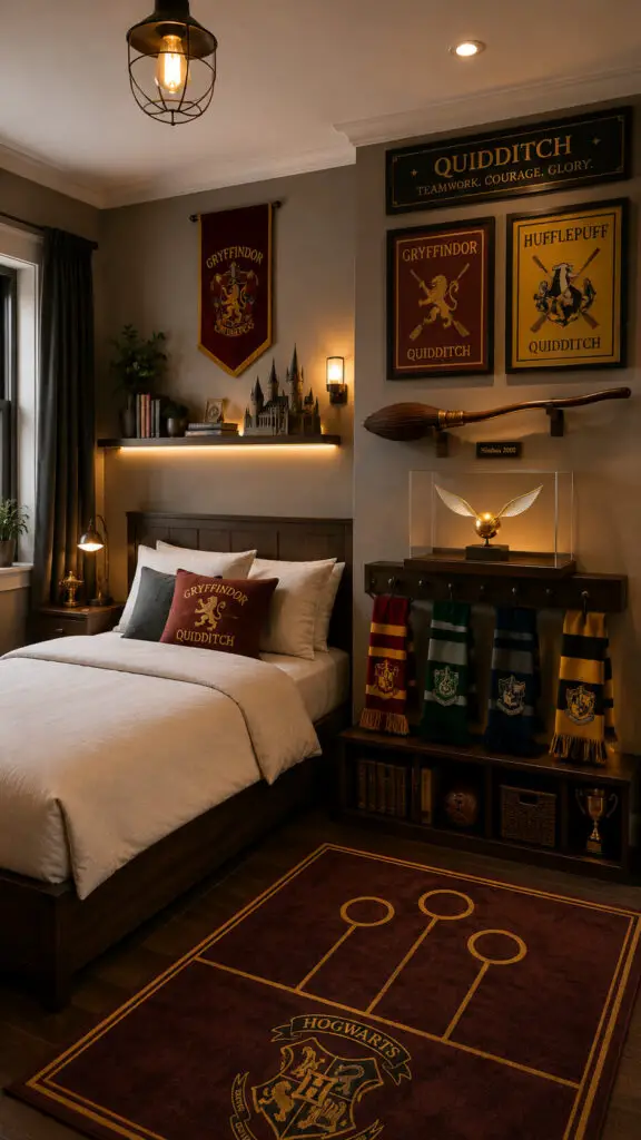 Harry Potter Quidditch Corner