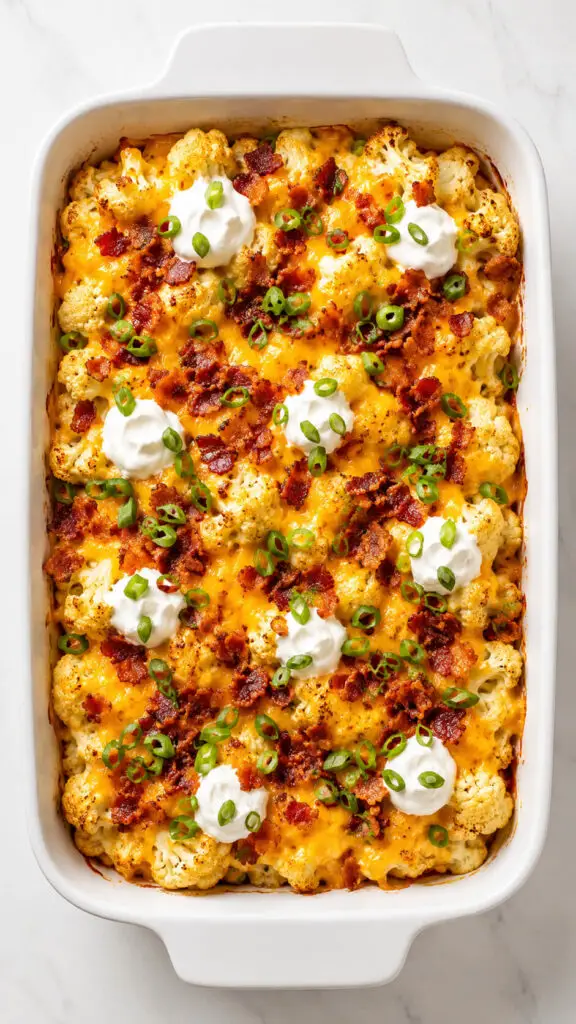 Loaded Cauliflower Casserole