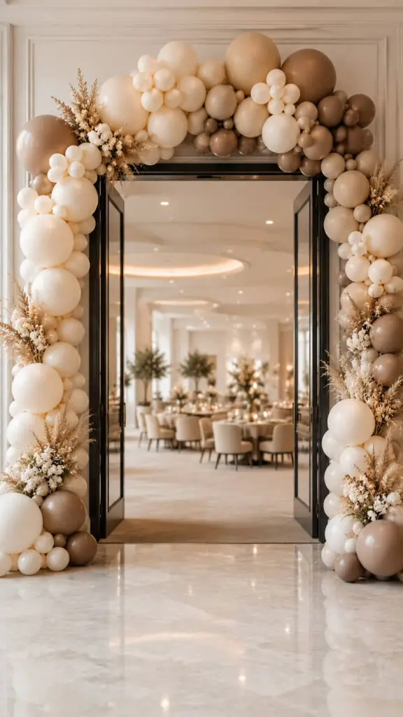 Neutral Balloon Elegance