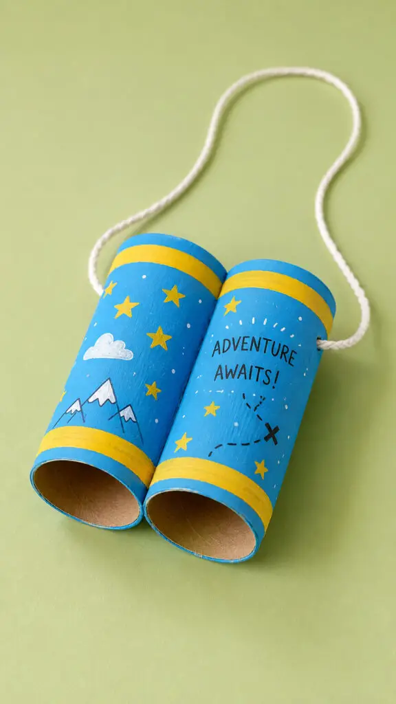 Paper Roll Binoculars