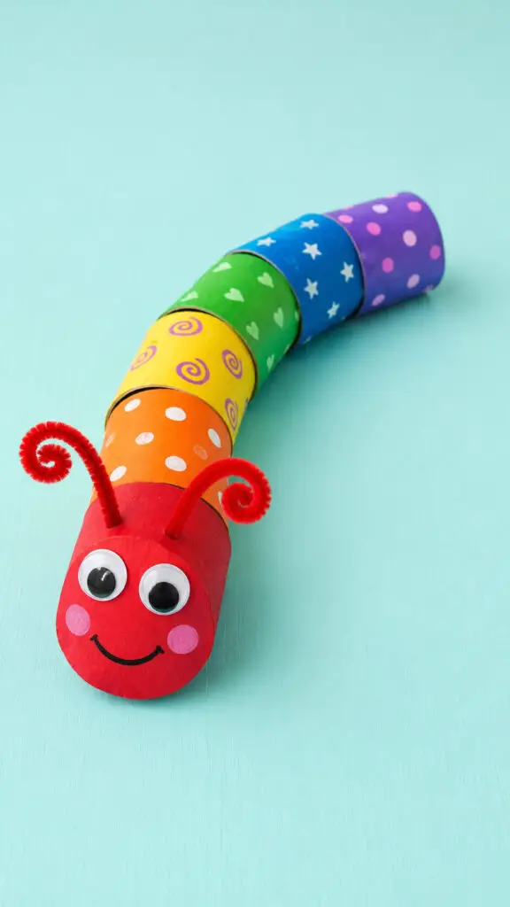 Paper Roll Caterpillar