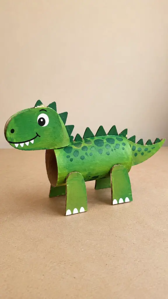 Paper Roll Dinosaur
