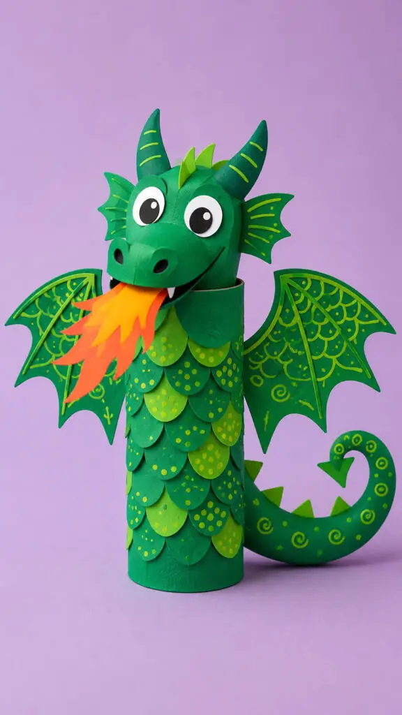 Paper Roll Dragon