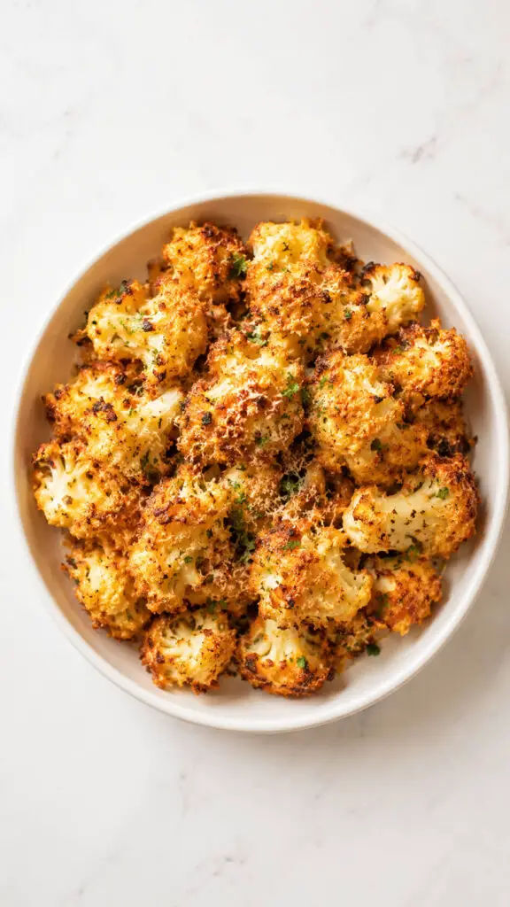 Parmesan Roasted Cauliflower