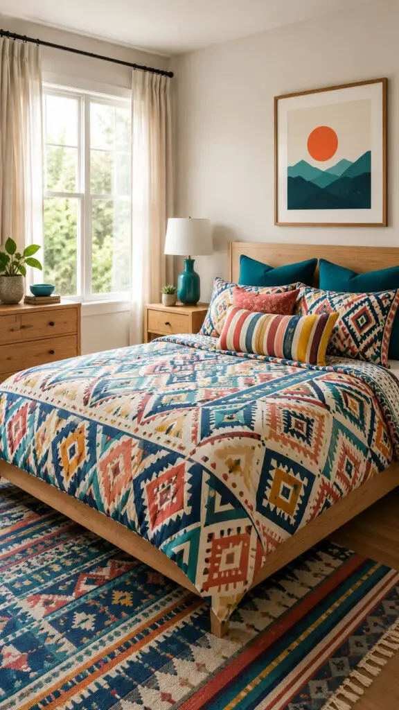 Pattern Play Bedroom