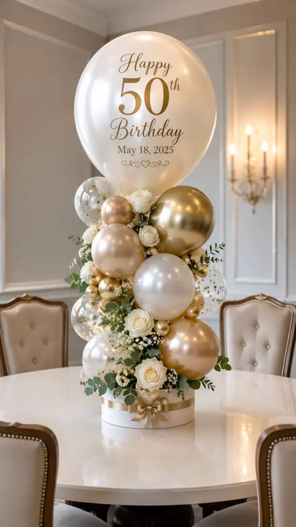 Personalized Balloon Display