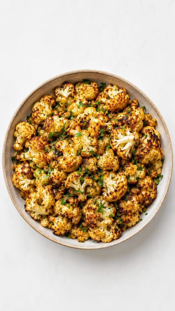 Roasted Garlic Cauliflower