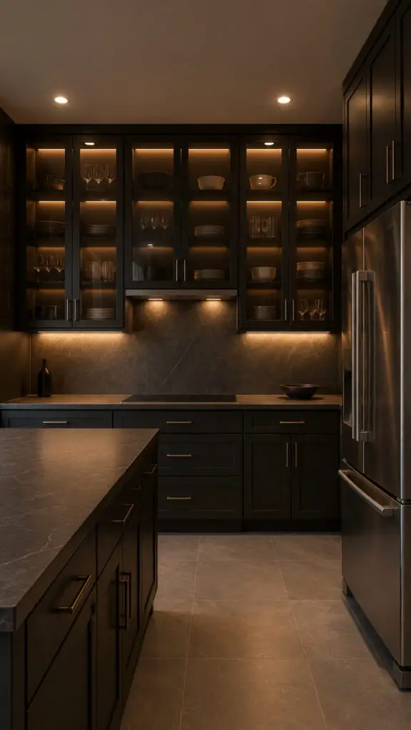 Smoked Glass Kitchen