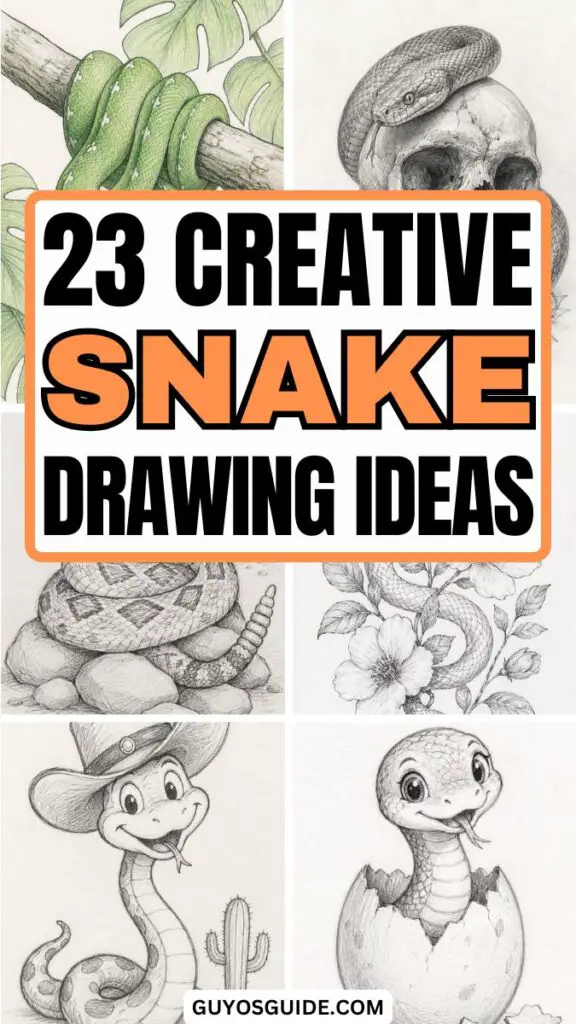 Snake Drawing Ideas