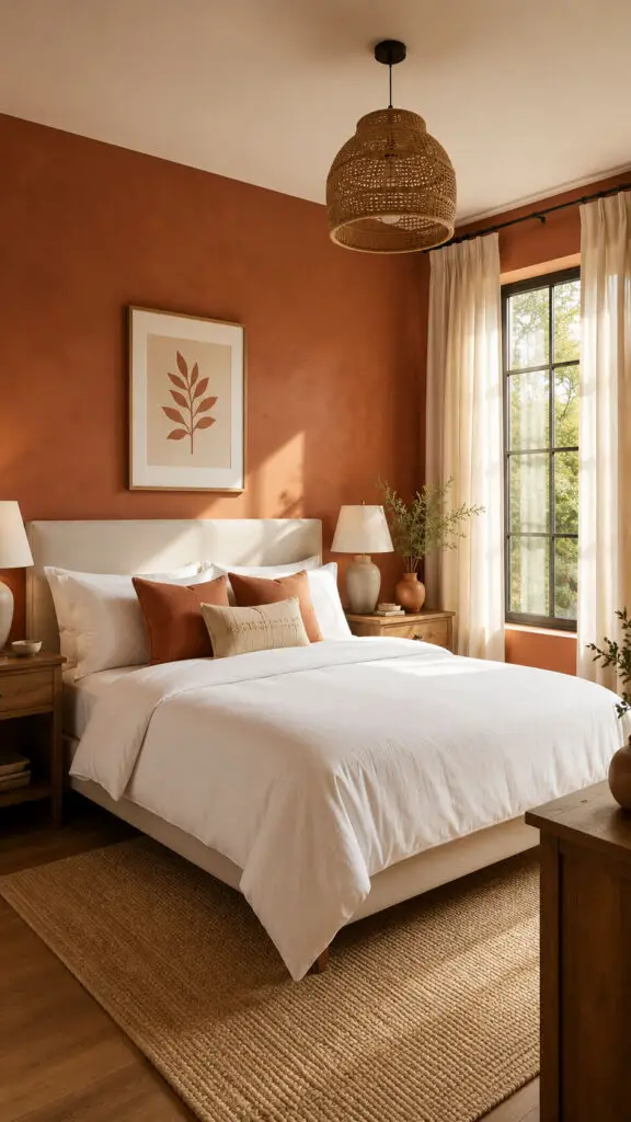 Terracotta Warmth Bedroom