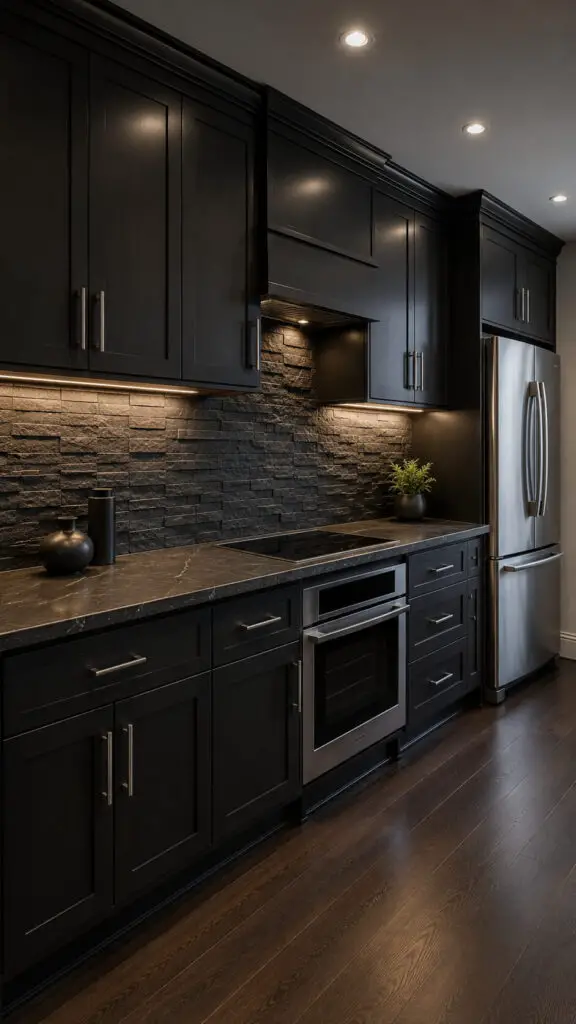 Textured Tile Kitchen