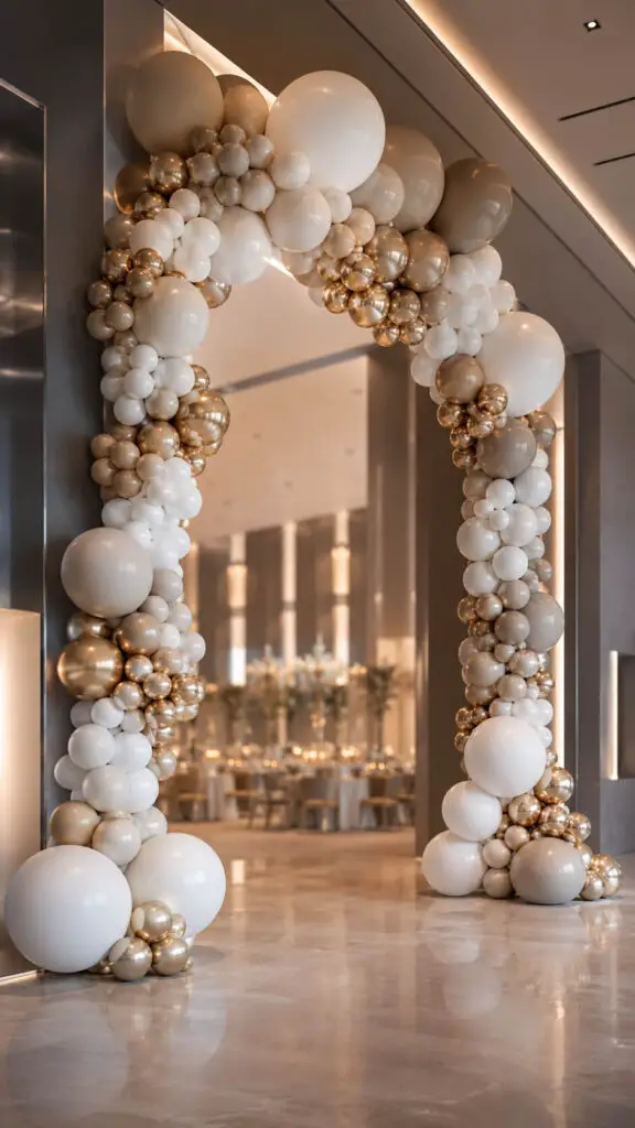 Towering Balloon Installation