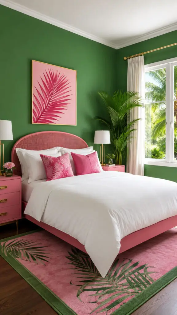 Tropical Escape Bedroom