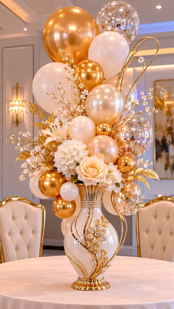 Vase Balloon Combination