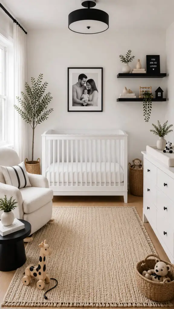 Black and White Finishing Touches