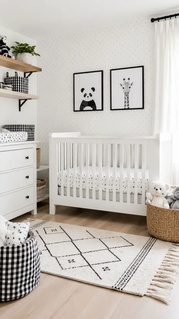 Black and White Soft Patterns