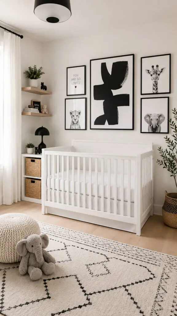 Black and White Wall Art