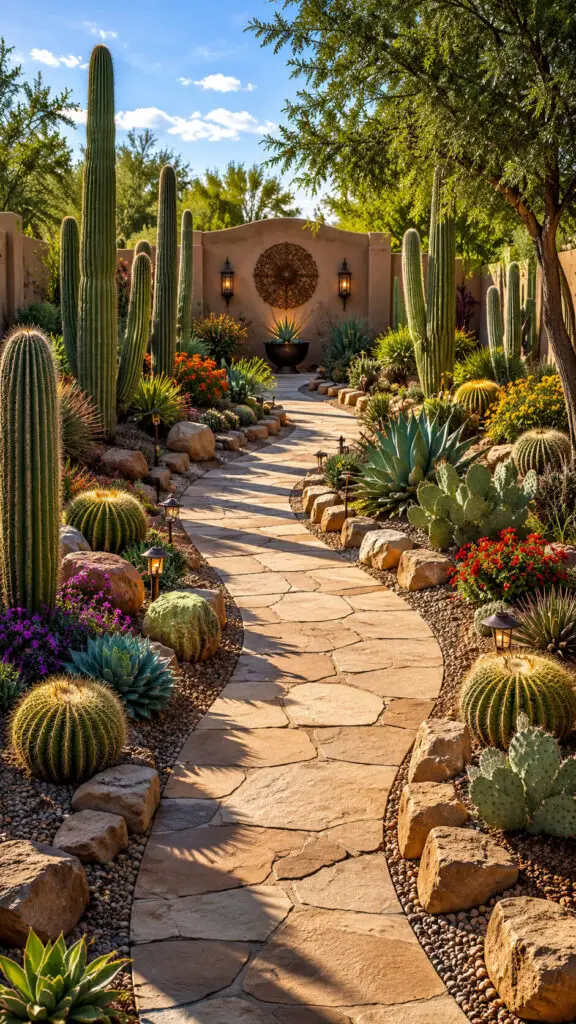 Cactus Garden Pathway