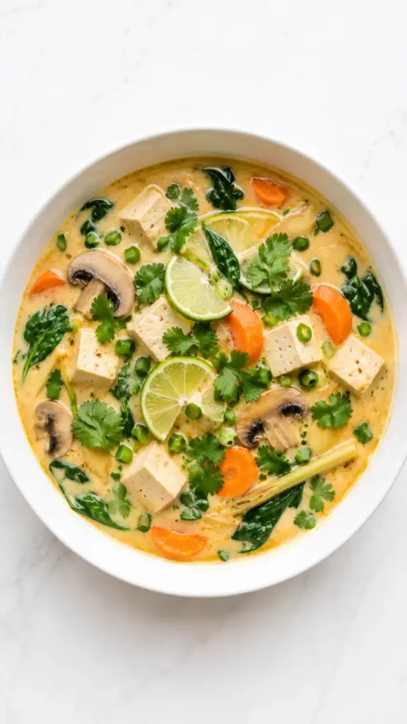 Coconut Tofu Soup