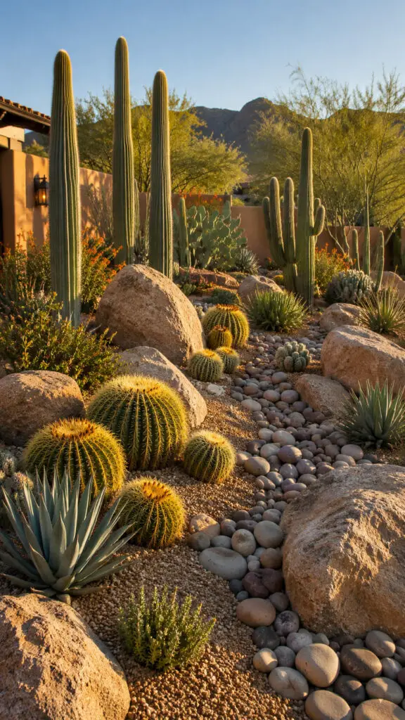 Desert Rock Cactus Garden