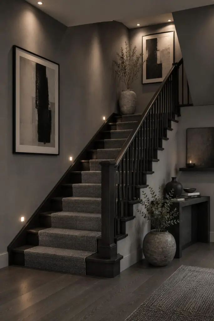 Gray Layered Staircase