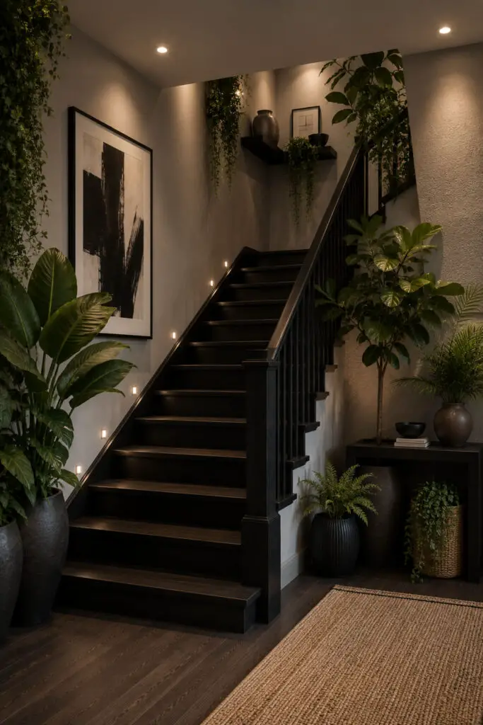 Greenery Staircase Design