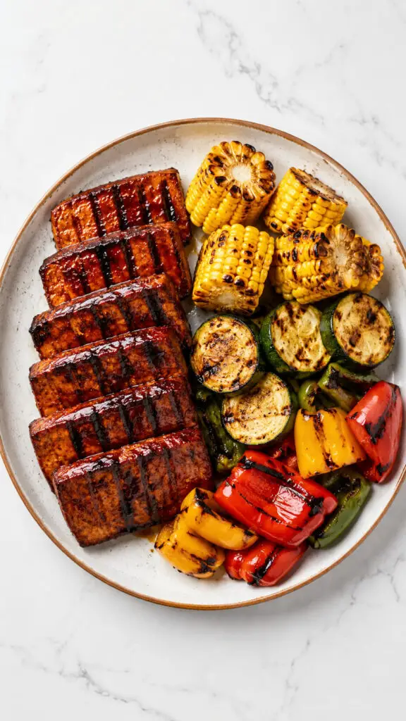 Grilled BBQ Tofu