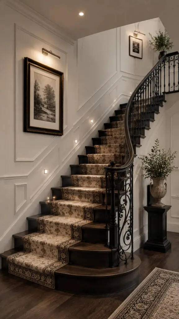 Iron Railing Staircase