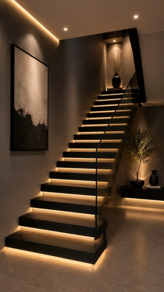 LED Glow Staircase