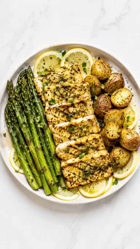 Lemon Herb Tofu