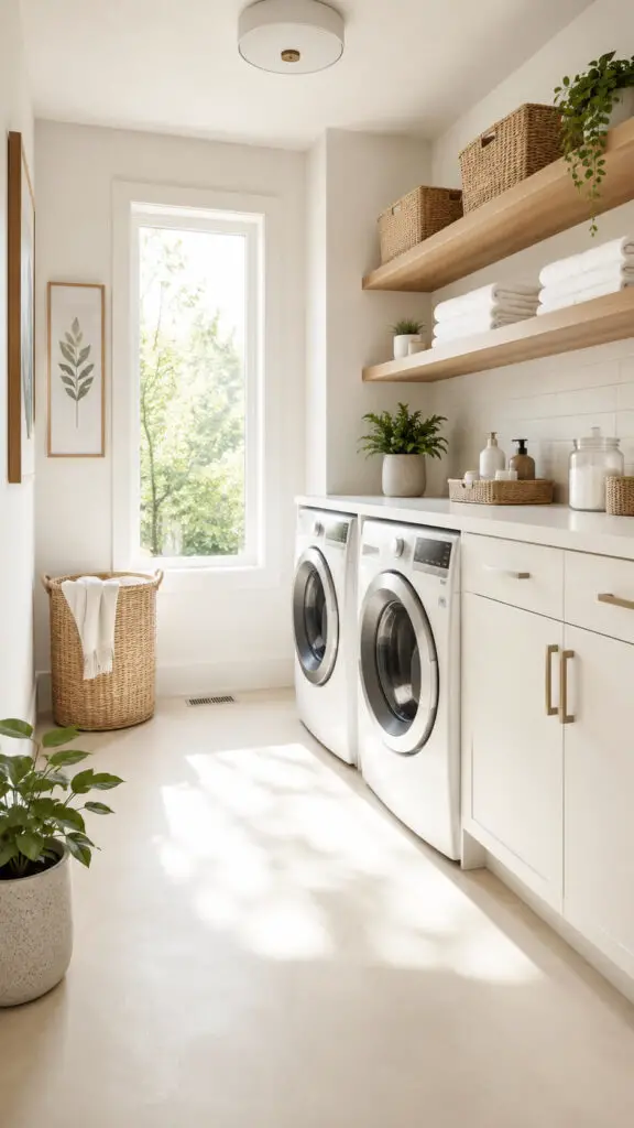 Light Laundry Room Floor