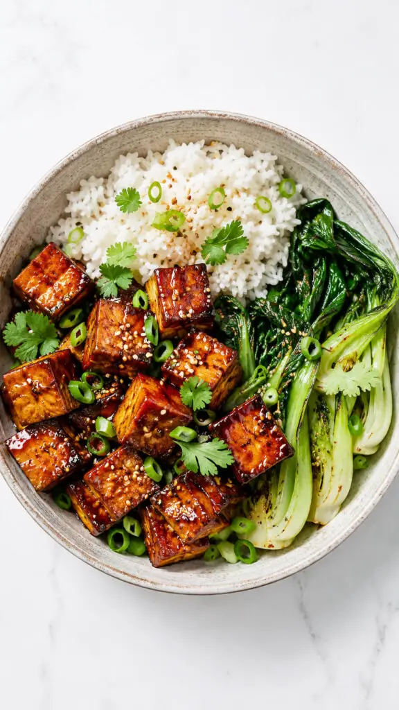 Miso Glazed Tofu