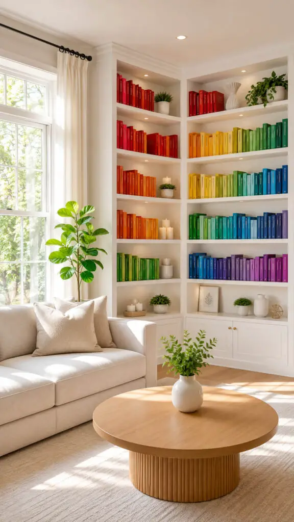 Rainbow Corner Bookshelf