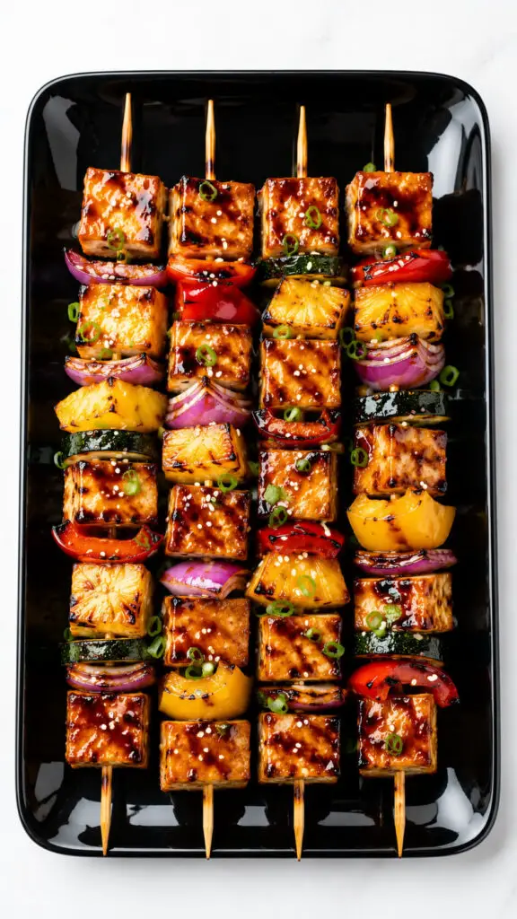 Teriyaki Tofu Skewers