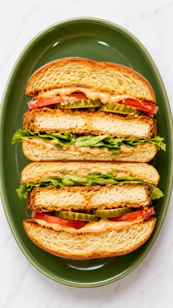 Tofu Fried Sandwich