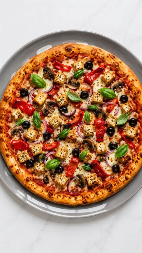 Tofu Pizza Topping